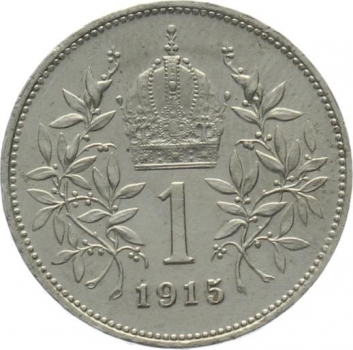 Österreich 1 Krone 1915 - Franz Josef I.